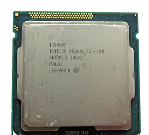 Genuine Intel Xeon E3-1240 SR00K 3.3GHz CPU Processor - Picture 1 of 2