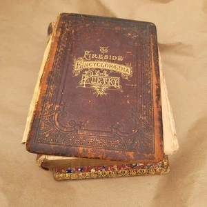Antikes Kaminlexikon Poesie 1878 Henry Coates Buch - Bild 1 von 15