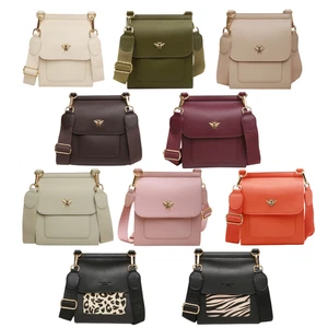 Alice Wheeler Crossbody Bag Bloomsbury Design Faux Leather Choice of Design - Picture 1 of 10