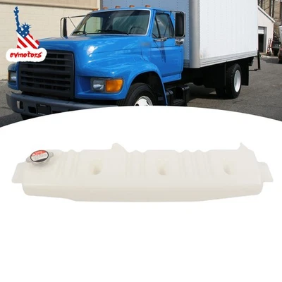 Conjunto de tanque de desbordamiento de refrigerante de radiador F6HZ8A080B para Ford F700 F800 80-99 nuevo Foto 1 de 4