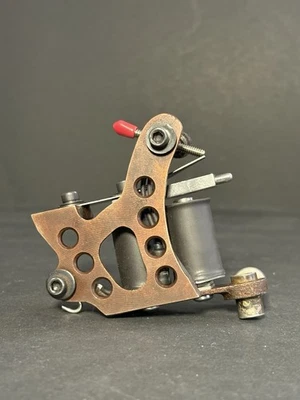 Máquina de tatuaje bobina "Roadrunner" superior de hierro fundido rara 🇺🇸 Foto 1 de 4