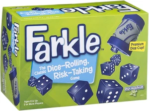 Farkle Juego de Dados Clásico - Juegos Premium para Niños, Juegos de Dados, Juegos Familiares, Viajes - Imagen 1 de 12
