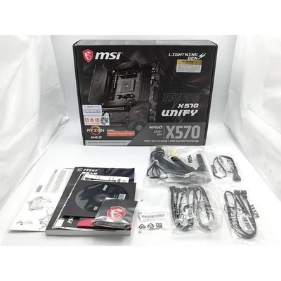 MSI MEG X570 UNIFY AM4 2.5 Gbit LAN Wi-Fi6 11ax 11ac AMD DDR4 Socket AM4 ATX - Image 1 of 4