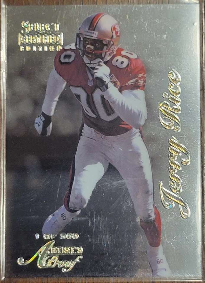 1996 Select Certified Edition - Jerry Rice #62 Artist's Proof /500 - Imagem 1 de 1