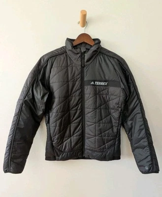 Adidas Terrex Mujer Abrigo Puffer Chaqueta Senderismo Senderismo Embalable Negro XS NUEVO CON ETIQUETAS Foto 1 de 4