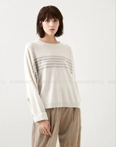 Brunello Cucinelli Cashmere Blend Sweater  Women Pullover Top Monili  XS - Picture 1 of 11