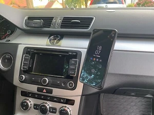 Uchwyt na smartfon do VW AUDI telefon komórkowy magnes obrotowy passat golf EOS Polo - Zdjęcie 1 z 11
