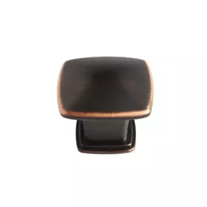 1.21 in. Oil Rubbed Bronze Square Cabinet Knob - Picture 1 of 1