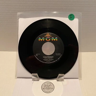 Connie Francis – Hollywood/(He's My) Dreamboat MGM Records – K 13039, 7" - Image 1 of 2