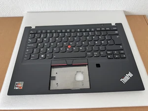 Lenovo ThinkPad T495s T490s Handauflage QWERTZ Backlit Tastatur AM1CL00200 - Bild 1 von 2