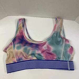 Sujetador deportivo PSK Collective XXXL Rainbow Tie Dye nuevo PK-BT16-S21 - Imagen 1 de 11