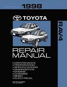 1998 Toyota RAV4 OEM Repair Manual - Picture 1 of 3