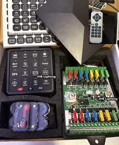 JHB RGB Panel 16 Velocidades Coche 12/24V Control Remoto Encendido/Apagado Luces LED Panel Interruptor Universal - Imagen 1 de 8
