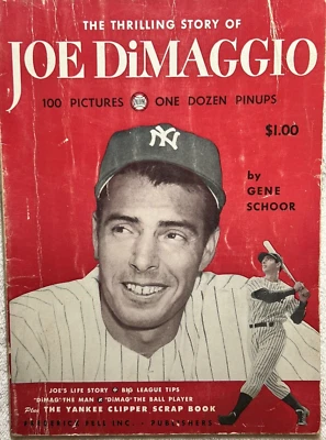 The Thrilling Story of JOE DIMAGGIO, 1950, 2nd print - Image 1 of 4