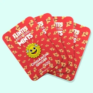 Flintts Mouth Watering Mints - Cinnamon Ginger - F-Strength 300 - 4 PACK - Picture 1 of 5
