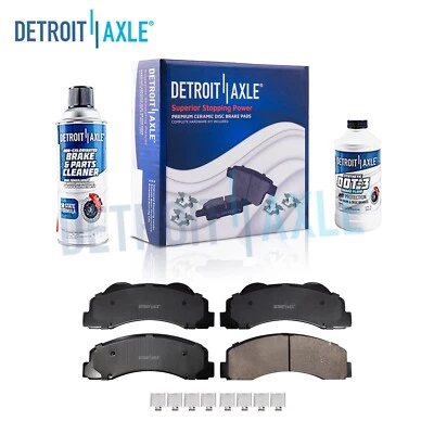 4pc Front Ceramic Brake Pads Kit for 2011-2020 Lincoln Navigator Expedition F150 - Image 1 of 4