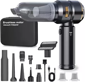 Car Vacuum Cleaner,22000Pa High Power Mini Vacuum Cleaner,Rechargeable Handheld - Picture 1 of 12