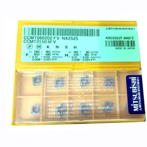 MITSUBISHI CCMT060202 NX2525 Carbide Inserts CNC⊕IK - Picture 1 of 4