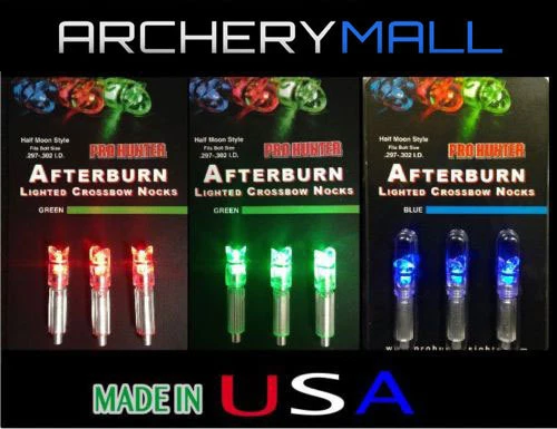 3 AFTERBURN АРБАЛЕТ СТРЕЛЫ ОСВЕЩЕННЫЕ НАКОНЕЧНИКИ ПОДХОДИТ БОЛТЫ РАЗМЕР 297-302 (СДЕЛАНО В США) - Изображение 1 из 4
