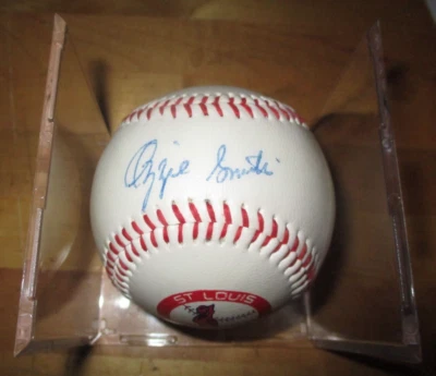 Ozzie Smith Signed St. Louis Cardinals Baseball - Hall of Famer - Image 1 of 3