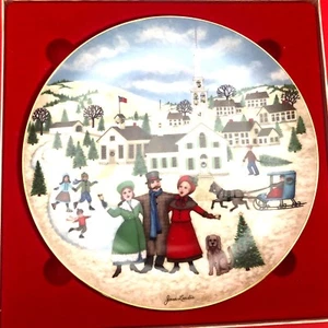I Heard The Bells On Christmas Day Collector Plate By Royal Windsor 1987 6th Edi - Picture 1 of 9