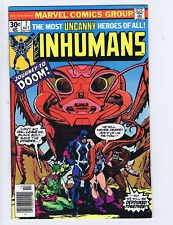 Inhumans #7 Marvel  Pub 1976