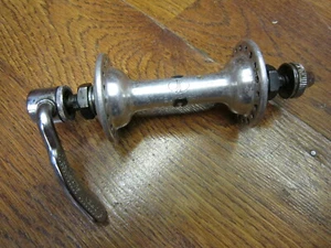 BUJE DELANTERO Y PINCHO VINTAGE SHIMANO 36H 100x9qr - Imagen 1 de 5