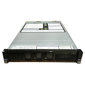 IBM X3650 M5 Server with 4x2.5,2xE5-2690v4 14C,128GB,2x240GB SSD 2x1.2TB 10k - Picture 1 of 3