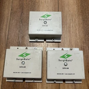 Lot of 3 SurgeGate CAT6-LAN 1Gb 8 Wire Protection Surge Gate - Picture 1 of 10