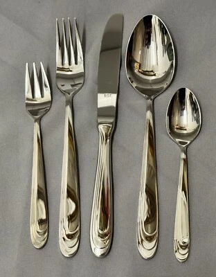 BSF - Modell Etienne - Edelstahl 18/8 - Menuebesteck für 6 Personen - 30 Teile - Bild 1 von 4