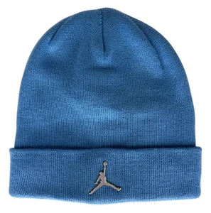 Nike Jordan University Azul Metálico Jumpman Gorro con Puños Sombrero de Invierno, *Juventud. - Imagen 1 de 4