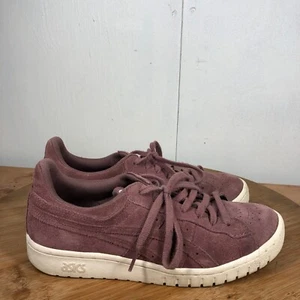 Asics Shoes Mens 6.5 Tiger Gel PTG Sneakers Purple Suede Casual Lifestyle - Picture 1 of 10