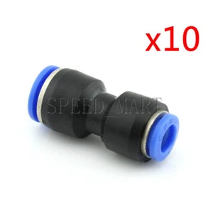 Raccordo accoppiatore connettore sgancio rapido tubo pneumatico aria 10 pezzi a 8 mm - Foto 1 di 4