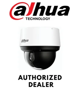 Cámara de seguridad IP de red Dahua 4 MP Starlight PTZ análisis exterior + audio 25x - Imagen 1 de 6
