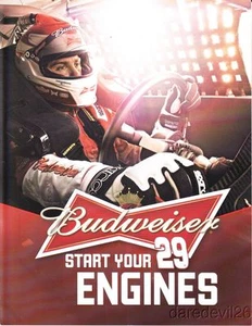 2013 Kevin Harvick Budweiser Chevy SS NASCAR Sprint Cup Hero Card - Picture 1 of 1