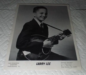 PUBLICITY PHOTO LARRY LEE, OLD DOMINION JAMBOREE FREDERICKSBURG, VIRGINIA READ!! - Picture 1 of 7
