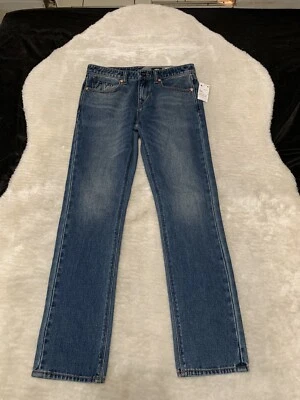 New Volcom Mens Denim Slim Fit Denim Jeans Youth 29x29 Pants - Image 1 of 4