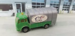 VNTG 1980 Majorette 1:100 Mercedes-Benz Hippo Refuse Garbage Disposal Truck #218 - Picture 1 of 11