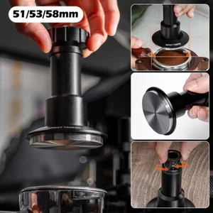 51/53/58mm Espresso Coffee Tamper Adjustable Pressure Stainless Steel Tamper - Picture 1 of 27