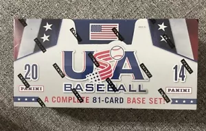 2014 Panini USA Baseball Factory Set Box - Complete 81 - CARD BASE SET - Bild 1 von 2