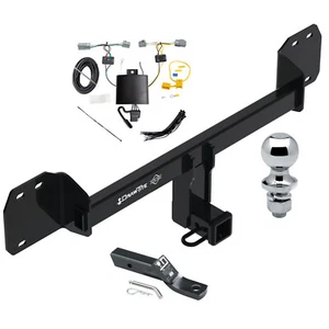 Trailer Tow Hitch For 19-25 Volvo XC40 Complete Package w Wiring and 1-7/8" Ball - Picture 1 of 12
