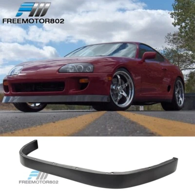 Alerón labial de parachoques delantero estilo cachemir PU sin pintar para Toyota Supra 93-98 Foto 1 de 4