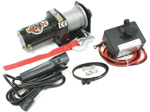 12V SEILWINDE ATV QUAD FORST OFFROAD WINDE KABELFERNBEDIENUNG 907KG WINDE - Bild 1 von 6