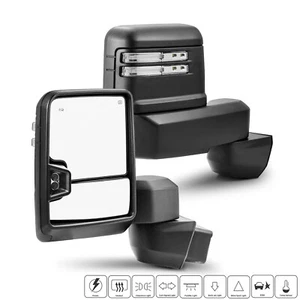 Fit 2019-2023 Chevy Silverado GMC Serria Towing Mirrors Power Heated+Spotlight - Bild 1 von 8