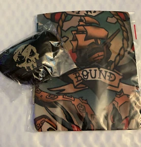 E3 Sea of Thieves Xbox One Promo Parche para ojos piratas con los ojos vendados + Manga para tatuajes RARO - Imagen 1 de 2