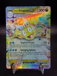 Pokemon Scarlet & Violet Surging Sparks Alolan Exeggutor EX 133/191 Near Mint - Picture 1 of 3