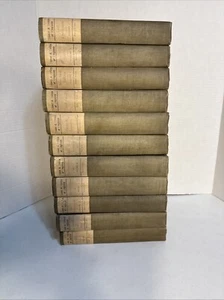 Beaux & Belles of England 11 Volumes  898/1000 Grolier Society circa 1900 - Foto 1 di 20