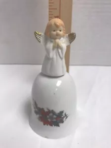 Campana de ángel de cerámica vintage - Imagen 1 de 9