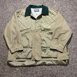Remington Coat Mens XXL Tan Canvas Upland Front Load Hunting Duck Pheasant - Picture 1 of 6