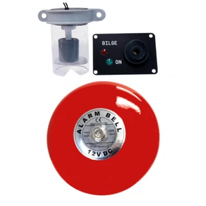 Bilge High Water Alarm with Loud Bell Bilge Warning, 12 volt - Bild 1 von 1